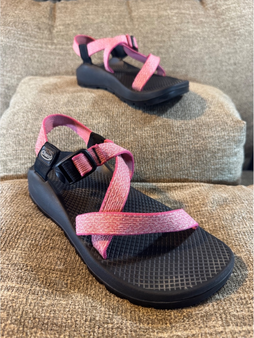 Chaco Z/1 Classic Sandals Pink Heather Vibram Outsole Women’s Size 8